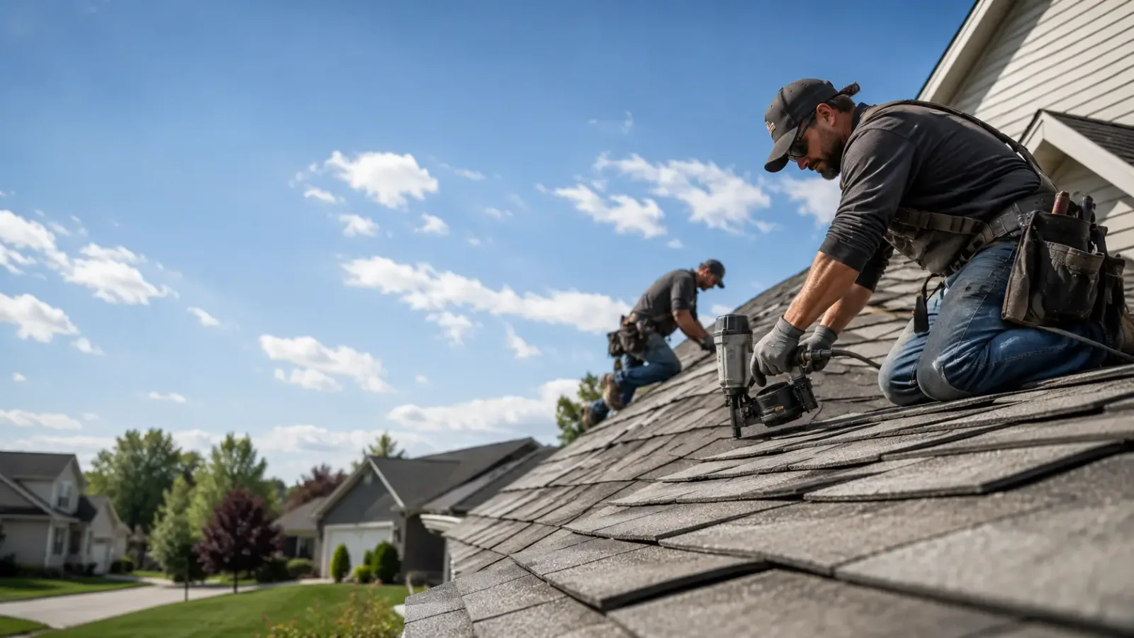 Storm Damage Roof Repair in Marion, KS near me